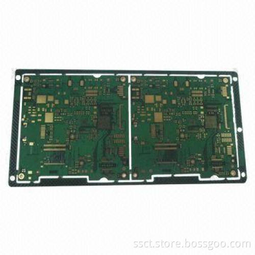 6-layer HDI PCB with 0.1/0.1mm Minimum Width/Spacing and ENIG Surface Finish